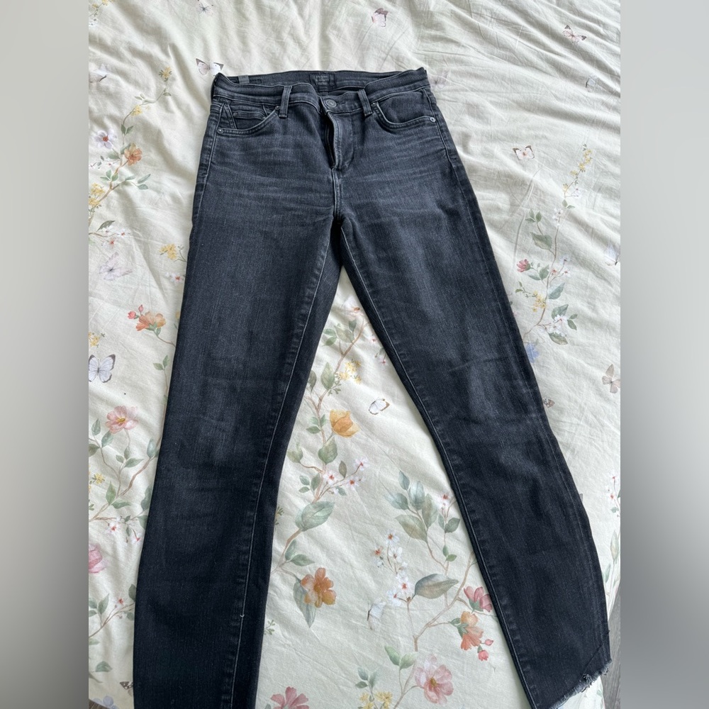 Citizen of Humanity Rocket Crop High Rise Skinny jeans